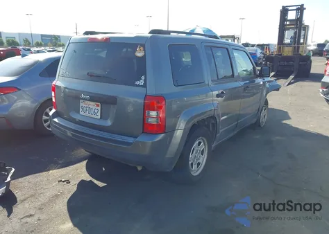 2012 Jeep Patriot Sport from USA, damaged, VIN 1C4NJPBA5CD672862